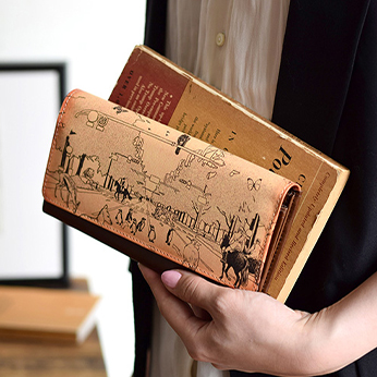 アートヌメレザー|長財布<アニマル>