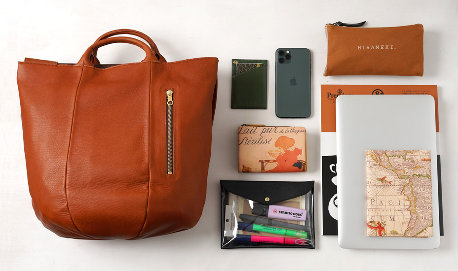 入れられる荷物のイメージ