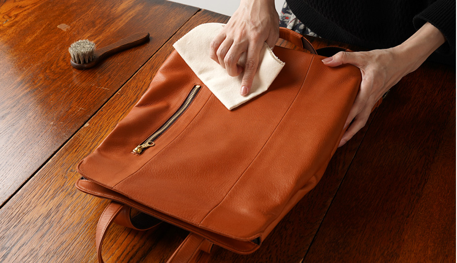 レザーケアで長くご愛用いただけます