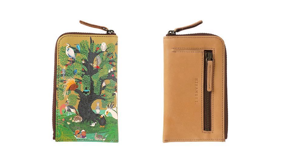 Eden for birds 鳥の楽園 キーケース