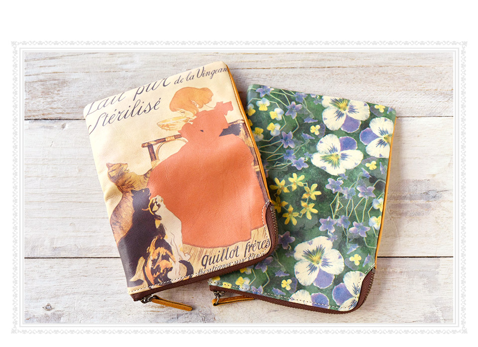 表面に使用されているアートレザーの全体のイメージHI0112