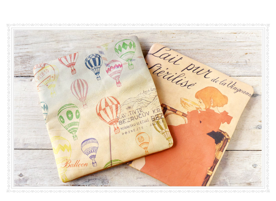 表面に使用されているアートレザーの全体のイメージ