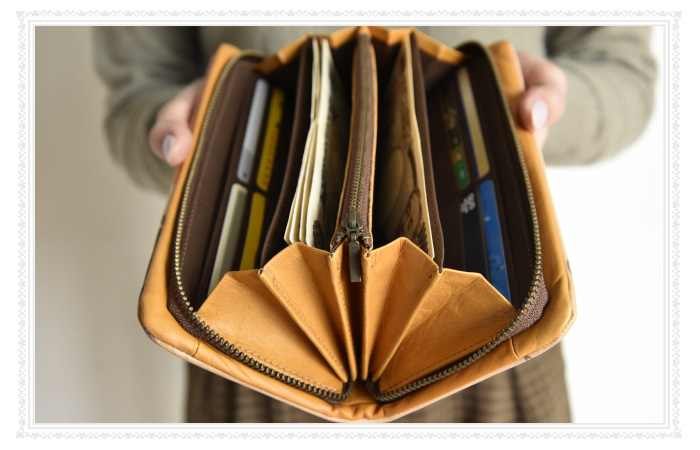 仕分けに便利なジャバラ仕様