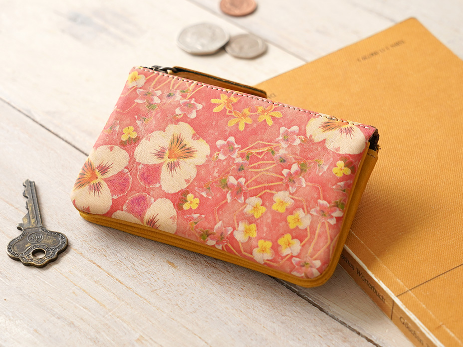 Round series Double Pouch Wallet