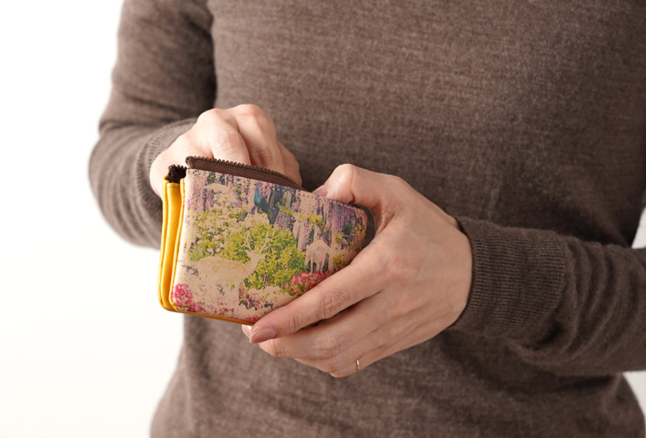 Wポーチウォレット