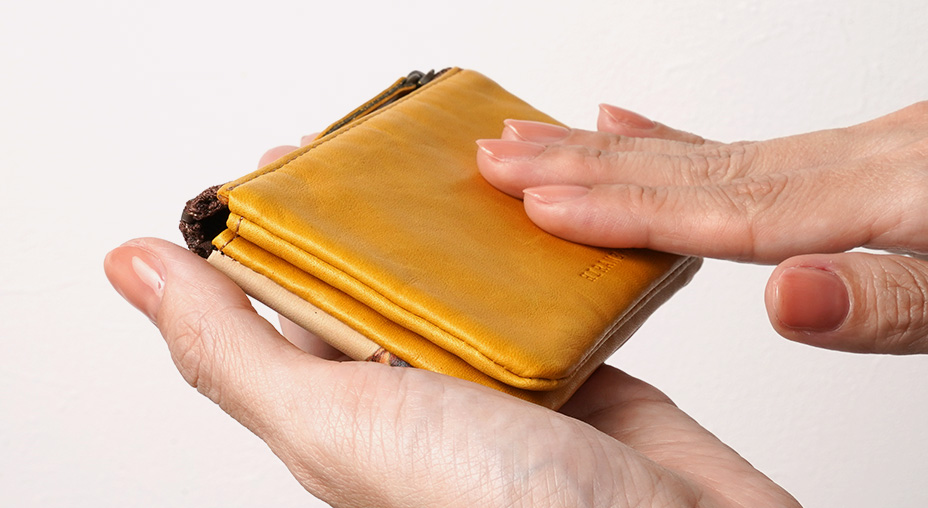 きめ細かく滑らかな革