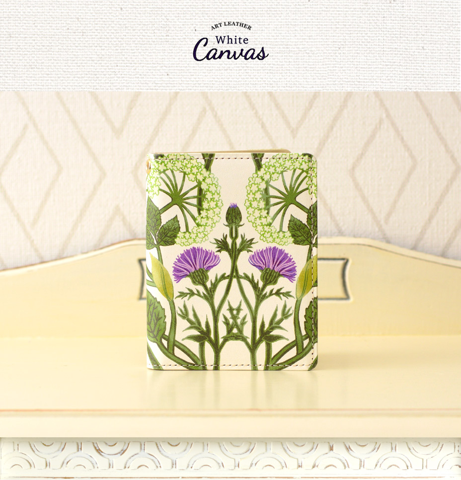 Art Leather White Canvas Shimmering world of kaleidoscope Stella