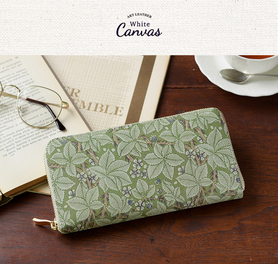 Art Leather White Canvas Shimmering world of kaleidoscope Stella