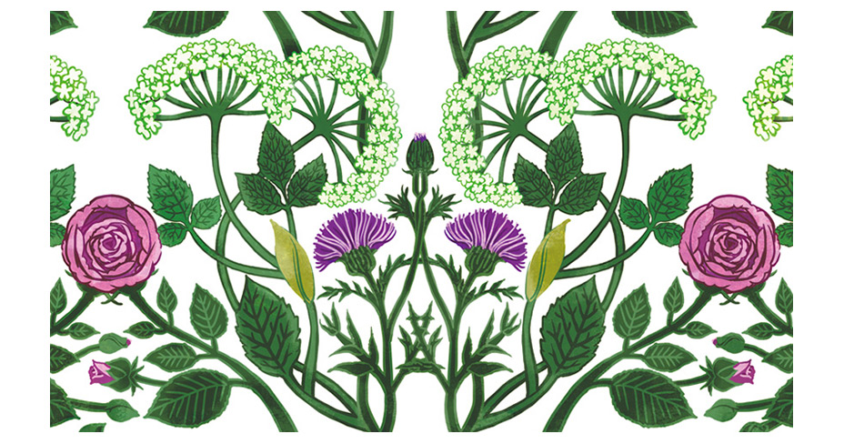 イングリッシュガーデン デザイン全体イメージ