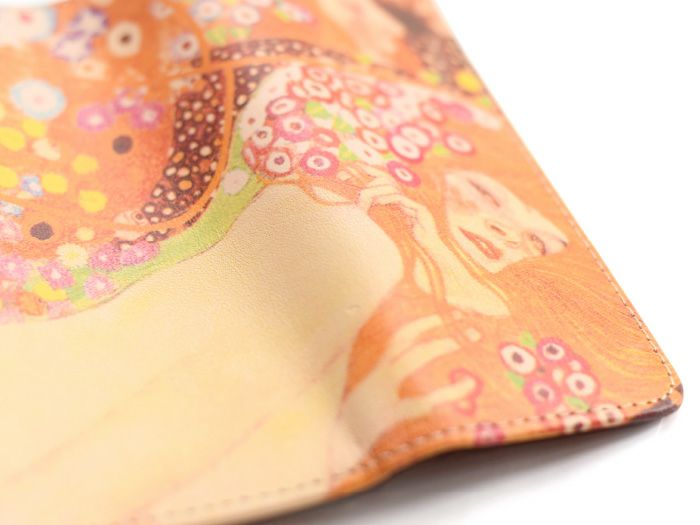 アートヌメレザー｜長三つ折り財布【クリムト3】 | HIRAMEKI