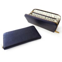 Blue-art ブルーアート◆ラウンドファスナー長財布 クジラ