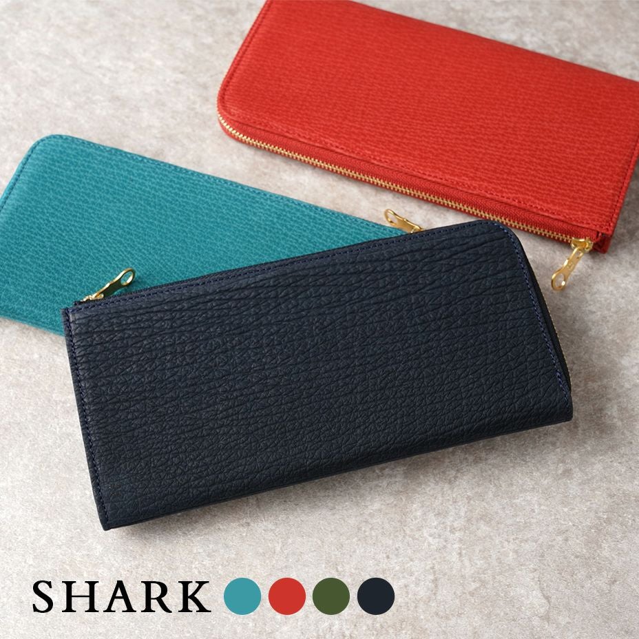SHARK シャーク｜L字ファスナーマチ付き長財布＜全4色＞ | HIRAMEKI