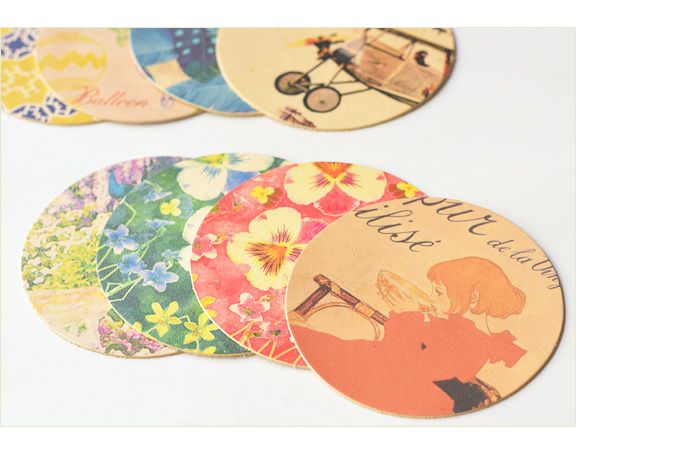 500ポイント交換景品】レザーコースター＜ランダム＞ | HIRAMEKI