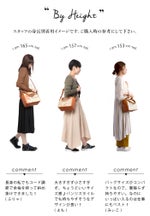 身長別の着用イメージ