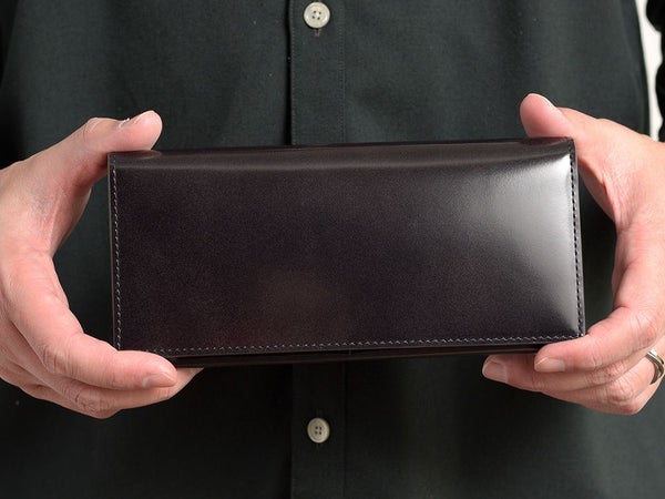 品格漂うスリムな本革長財布｜こだわりのデザインがお洒落な【アーキ 