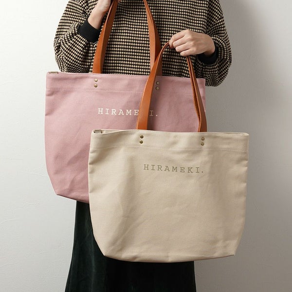 キャンバス｜トートバッグ【全2色】 | HIRAMEKI.［ヒラメキ］WEB本店