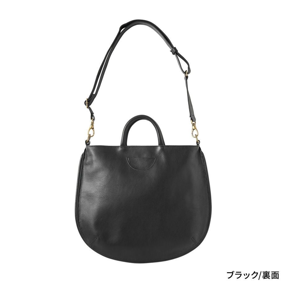 ローダ｜ショルダートート(SMALL)【ブラウン・ネイビー・ブラック
