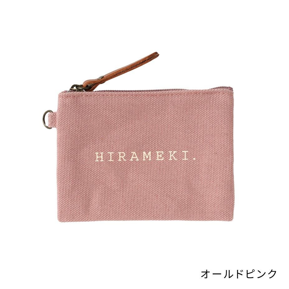 小物入れにおすすめ｜ロゴ入りコンパクトポーチ