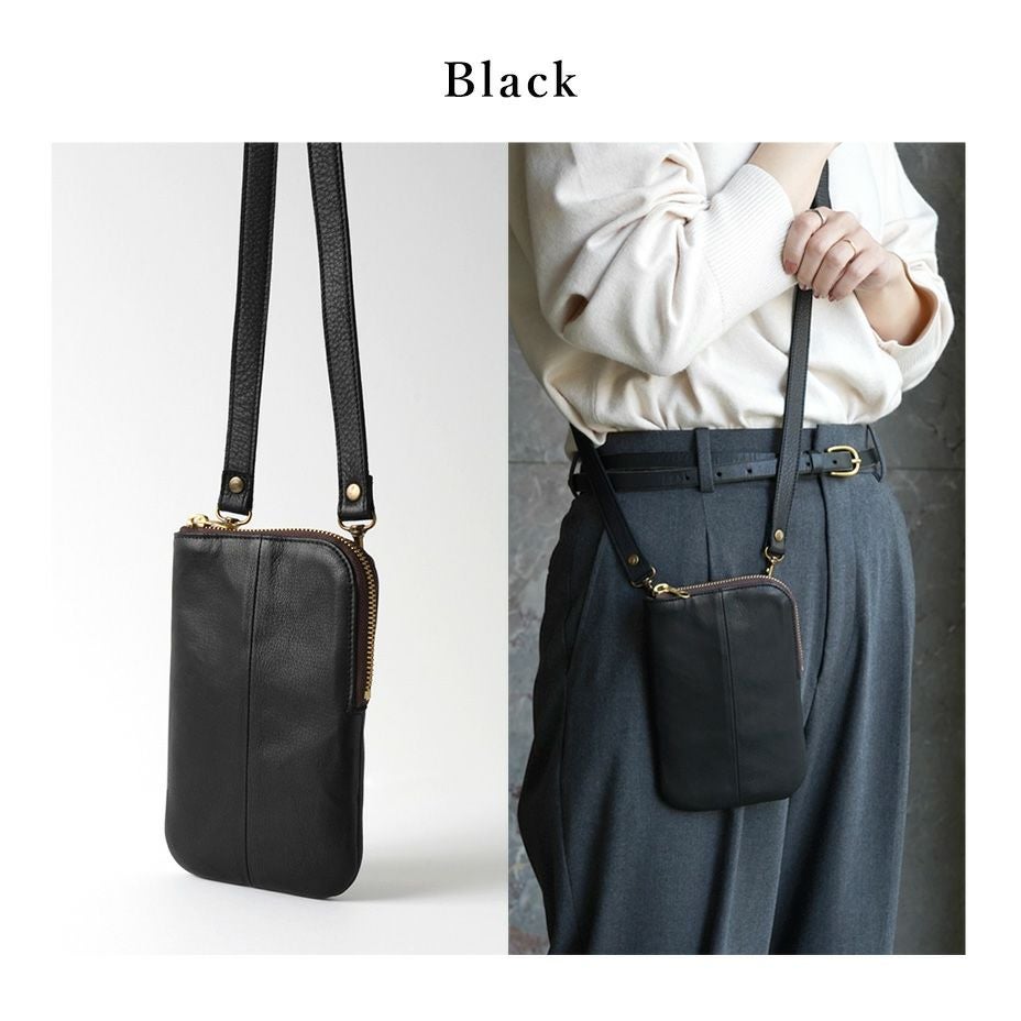 ☆20％OFF☆ラフヴィンテージ｜スマホポシェット＜全4色＞ | HIRAMEKI