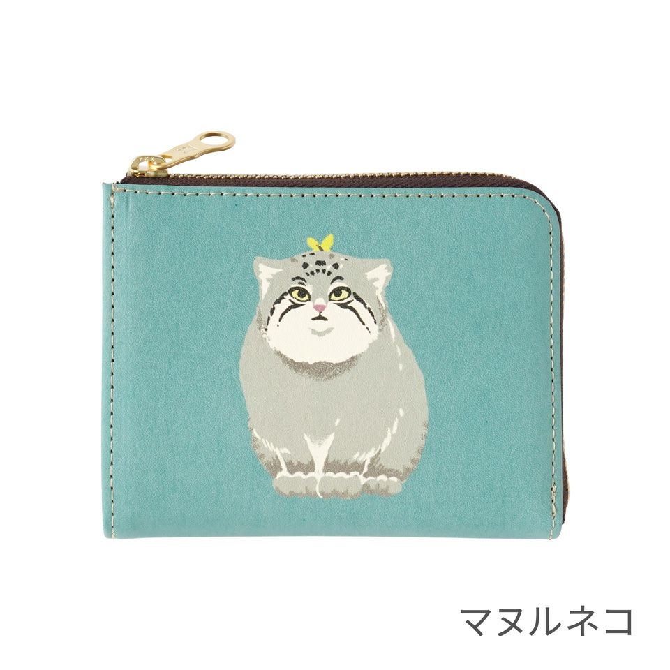 お気に入りの動物柄と出かけよう！コンパクトなミニ財布｜全7柄